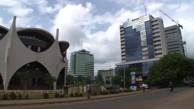 Ghana Accra modern buildings  June 2017