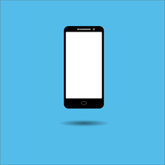Vector illustration of smart phone. Technology and communication concept.