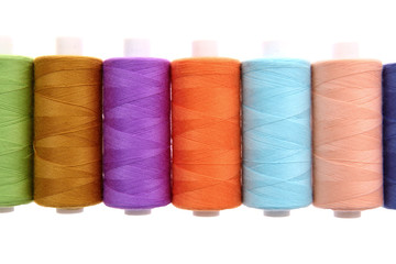 A colorful spool with threads often used in tailoring and is an indispensable element of this...