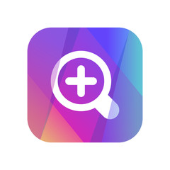 Fototapeta premium Multi-Color App Button