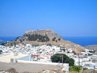Lindos - the most beautiful city of Rhodes