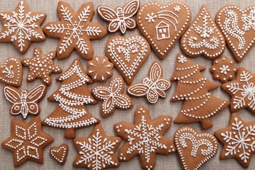 Gingerbread cookies.