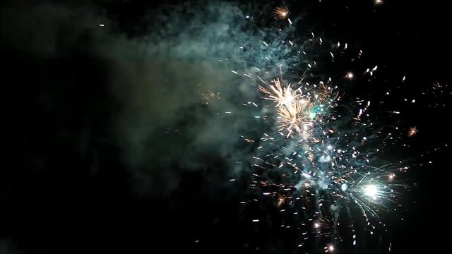 fireworks with sound