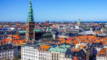 Fototapeta premium View over Copenhagen