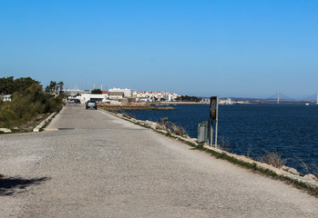 River the Guadiana by portugal