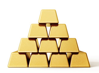 gold bar - 185393931