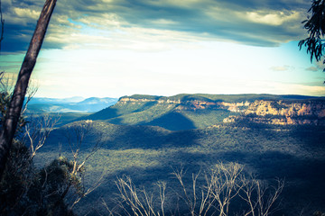 blue mountain national park in Australia