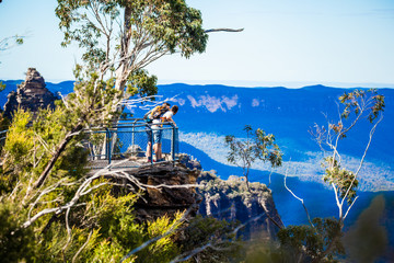 blue mountain national park in Australia - 185397187