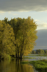 Mississippi River Sun Set