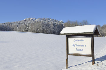 Gohrisch im Winter