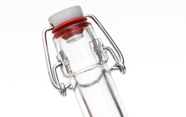 Bügelverschluss einer Glasflasche