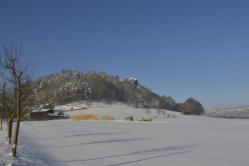 Sächsische Schweiz im Winter
