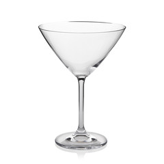 Crystal martini glass