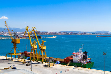 Palma de Mallorca harbor skyline panoramic view © Stockphototrends