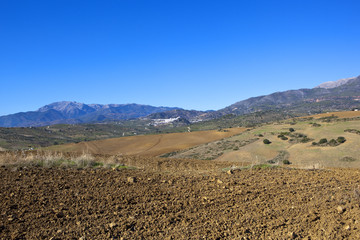andalucian mountain scenery