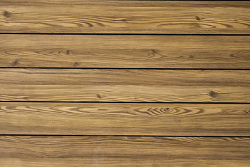 Naklejka premium Brown wooden boards texture background.