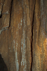 caverns with stalactites and stalagmites