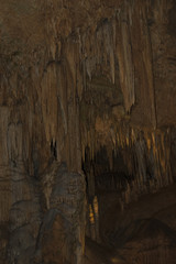 Fototapeta na wymiar caverns with stalactites and stalagmites