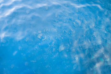 Calm sea water surface