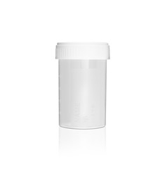 Sterile plastic medical container for medical laboratory analysi