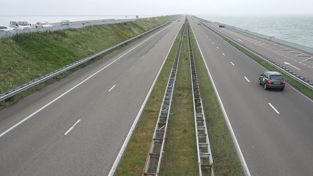 Diga Afsluitdijk Olanda settentrionale