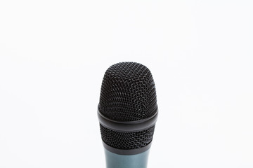 Microphone isolated on white background 