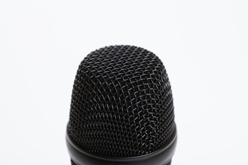 Microphone isolated on white background 