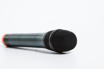 Microphone isolated on white background 