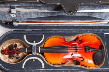  Violin in a case 