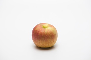 Red apple isolated on white