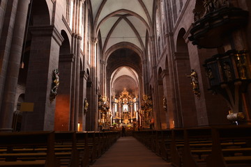 Innenansicht Wormser Dom