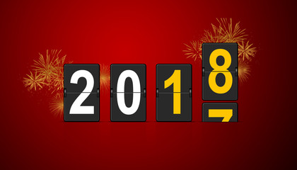 Frohes neues Jahr 2018