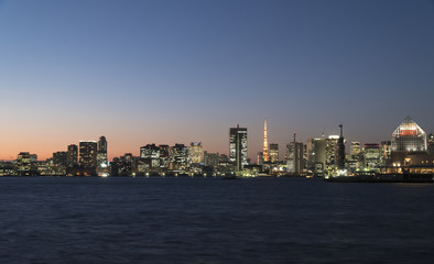 東京風景　トワイライト＆夜景