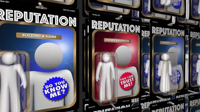 Reputation People Action Figures Best Trusted Expert 3d Animation
