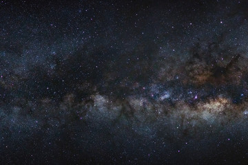 Naklejka premium galaktyka Drogi Mlecznej z gwiazdami i kosmicznym pyłem we wszechświecie