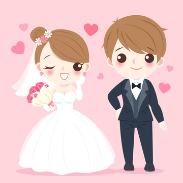 Wedding Couple Cartoon Images – Browse 65,241 Stock Photos, Vectors, and  Video | Adobe Stock