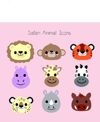 safari animal icons