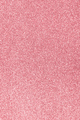 Rose gold pink glitter texture background shiny metallic wrapping paper in purple color with reflective metal surface for Valentine’s day holiday decoration wallpaper backdrop design element