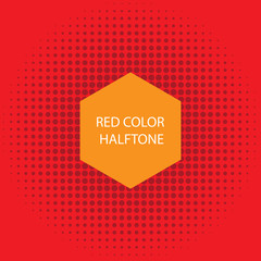 Halftone Template Background