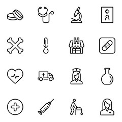 Pharmaceutical flat icon