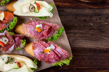 Brettljausn - Wurst und Käse Platte - Jause