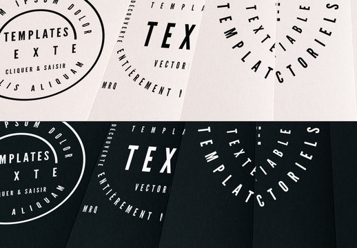 Kit de logos texte basiques