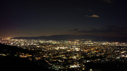 Fototapeta na wymiar 京都　夜景