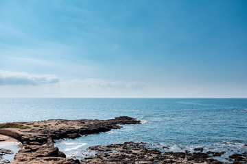 Fototapeta na wymiar Riff vor der Küste von Cadiz Spanien