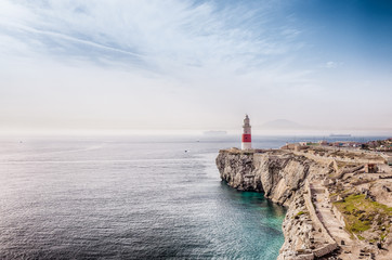 Leuchtturm am Europa Point in Gibraltar