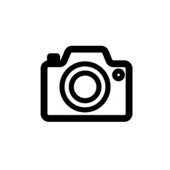 Photo camera vector icon