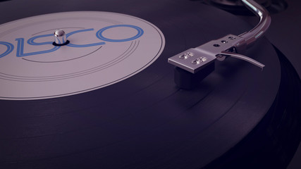 Retro Gramophone Record