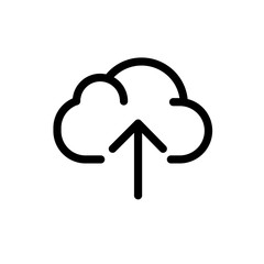 Cloud computing vector icon