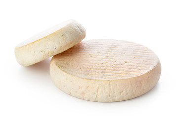 cheese isolated on white