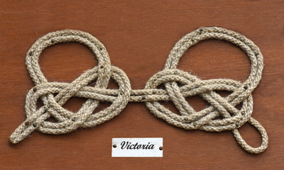 Victoria, Knoten, Seemannsknoten